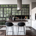 Perspective Jardin, Noir Mural Wallpaper - room preview 02