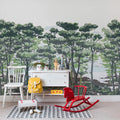 The Enchanted Forest, Daylight Mural Wallpaper - room preview 02