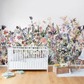 May Meadow, Pastel Mural Wallpaper - room preview 02