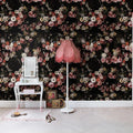 Briar Roses Mural Wallpaper - room preview 02