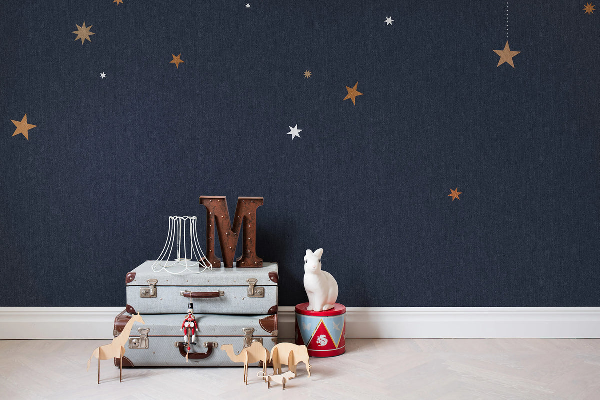 Stargazing Mural Wallpaper - room preview 02