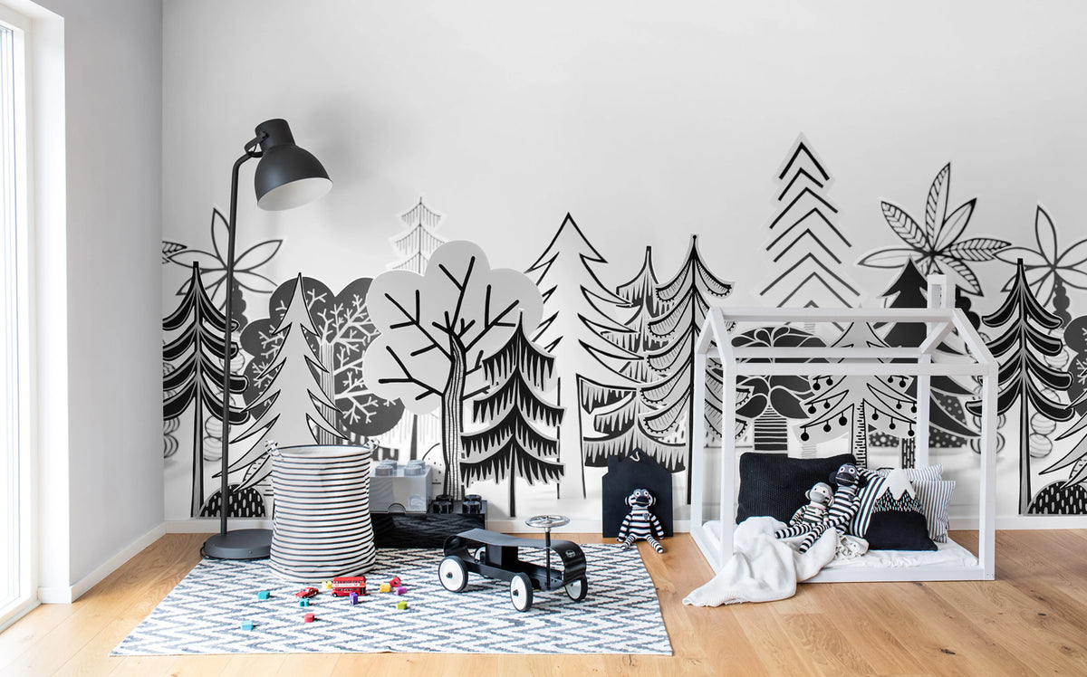 Nordic Valley Mural Wallpaper - room preview 02