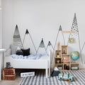 Mountain Ridge Mural Wallpaper - room preview 02