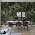 Mischievous Monkeys, Lush Mural Wallpaper - room preview 02