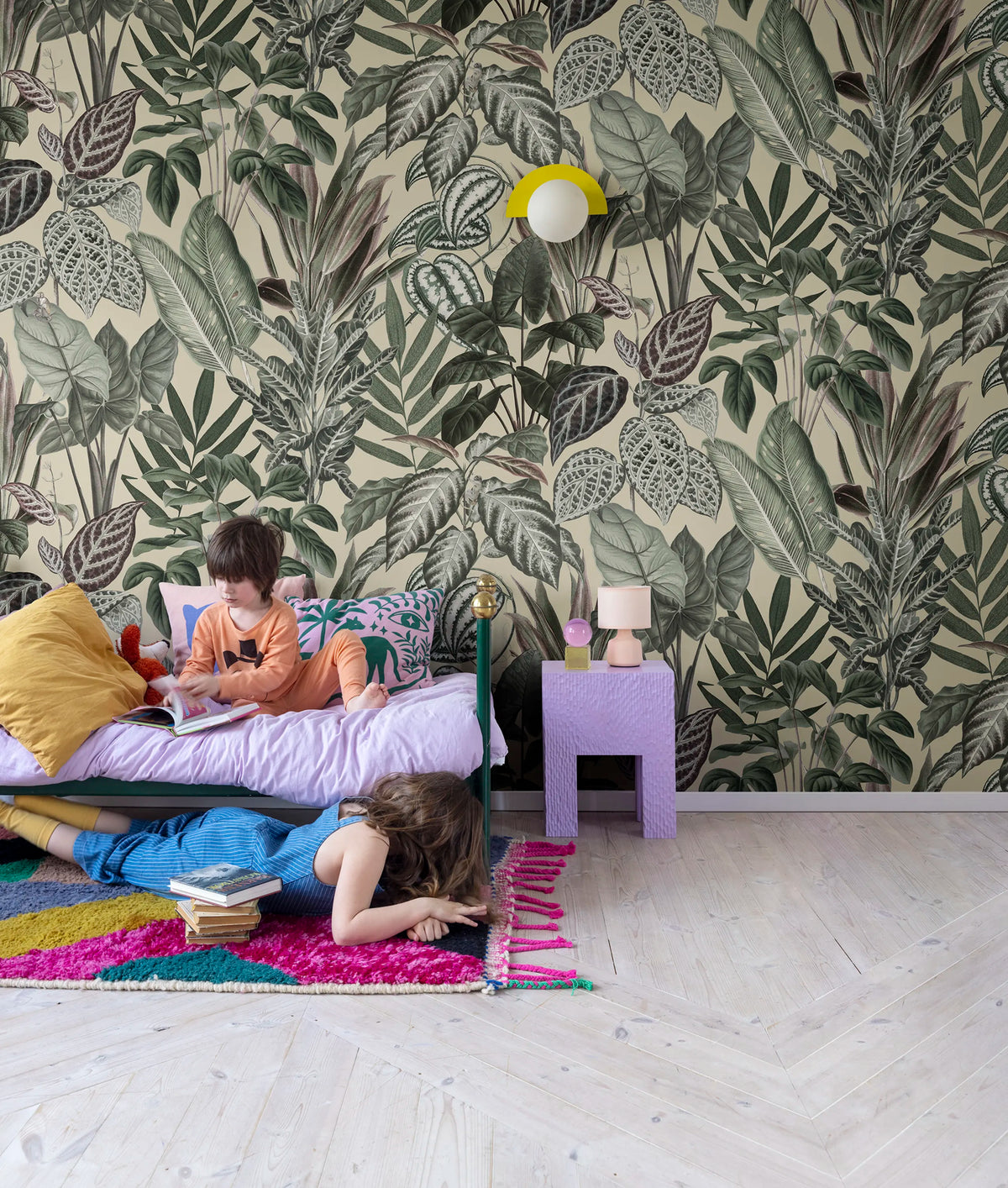Mischievous Monkeys, Sunshine Mural Wallpaper - room preview 02