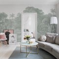 Jungle Land, Verdant Mural Wallpaper - room preview 02