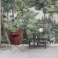 Secret Garden, Lush Mural Wallpaper - room preview 02