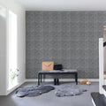 Solid Waves Mural Wallpaper - room preview 02