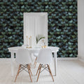 Peacock Plumage Mural Wallpaper - room preview 02