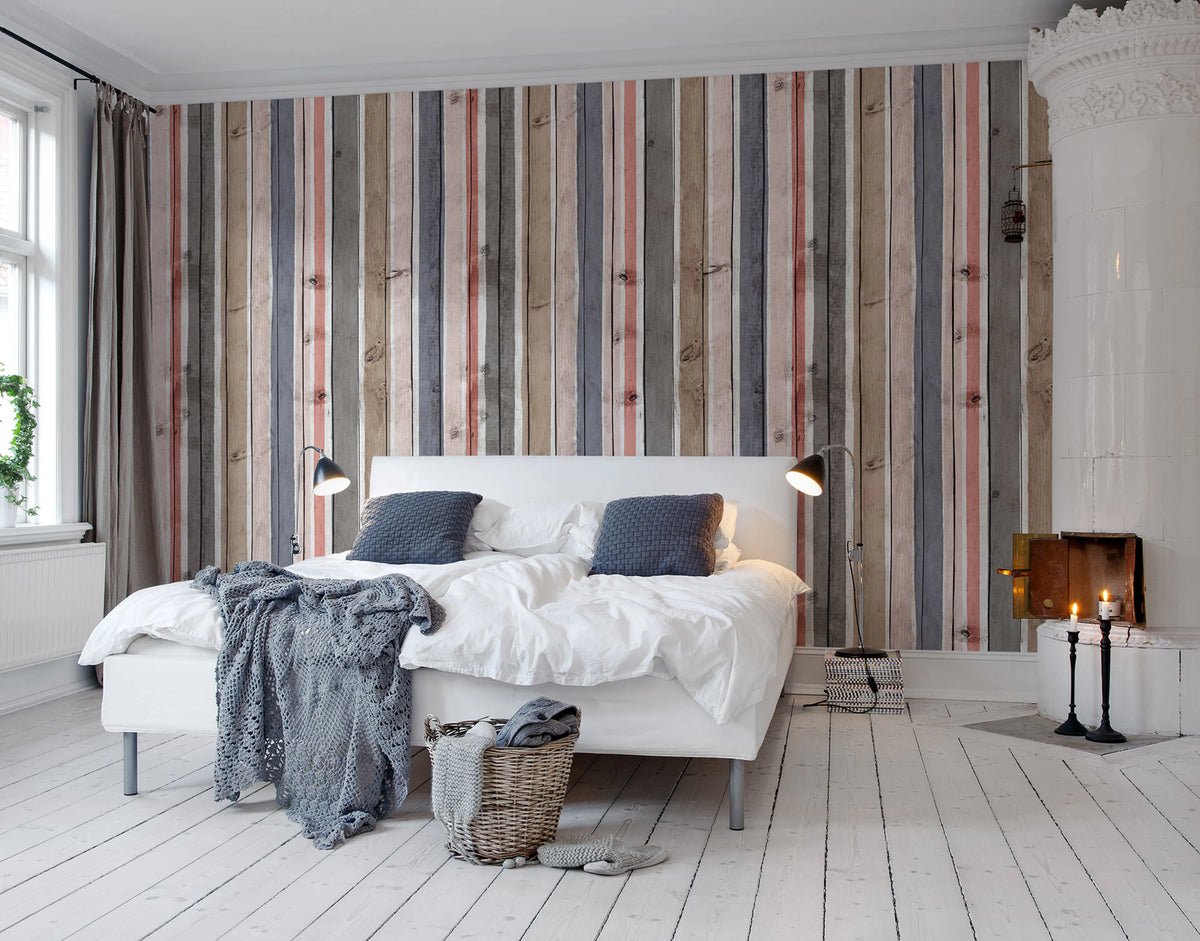 Seaport Mural Wallpaper - room preview 02
