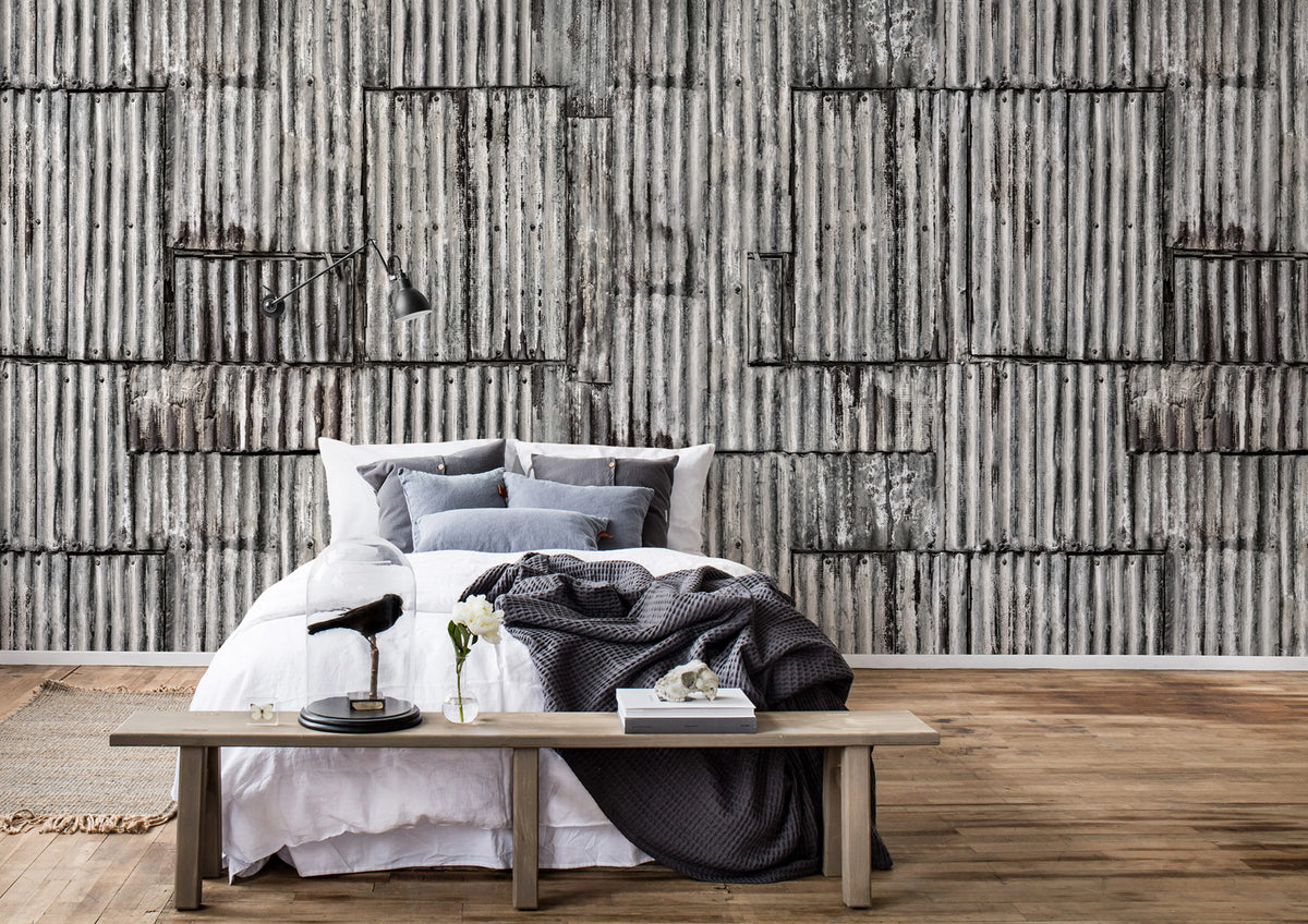 Backyard, Raw Mural Wallpaper - room preview 02