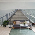 Hampton Pier Mural Wallpaper - room preview 02