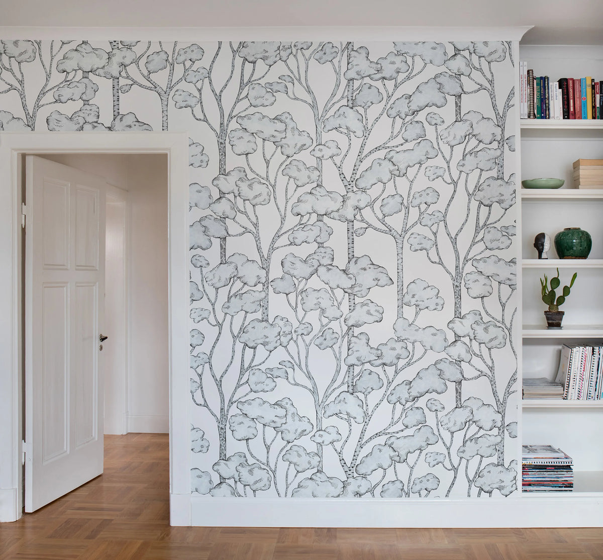 Animal Tree Mural Wallpaper - room preview 02