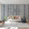 Agate, Sterling Mural Wallpaper - room preview 02