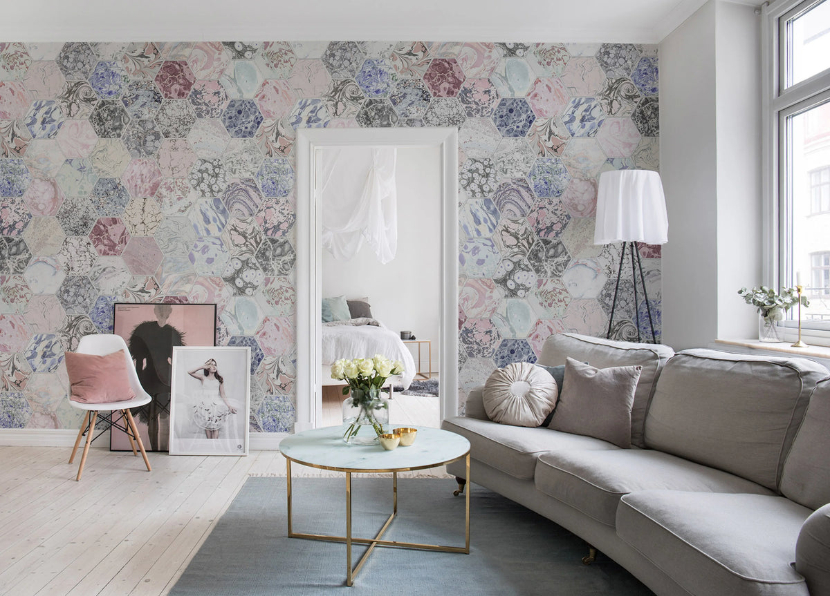 Mixed Memories Mural Wallpaper - room preview 02