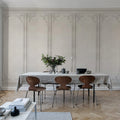 French Panels, Ashes Mural Wallpaper - room preview 02
