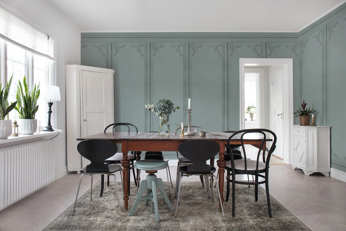 French Panels Mural Wallpaper - room preview 02