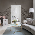 Stucco Gloria, Clay Mural Wallpaper - room preview 02