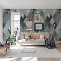Big Harlequin, Breeze Mural Wallpaper - room preview 02