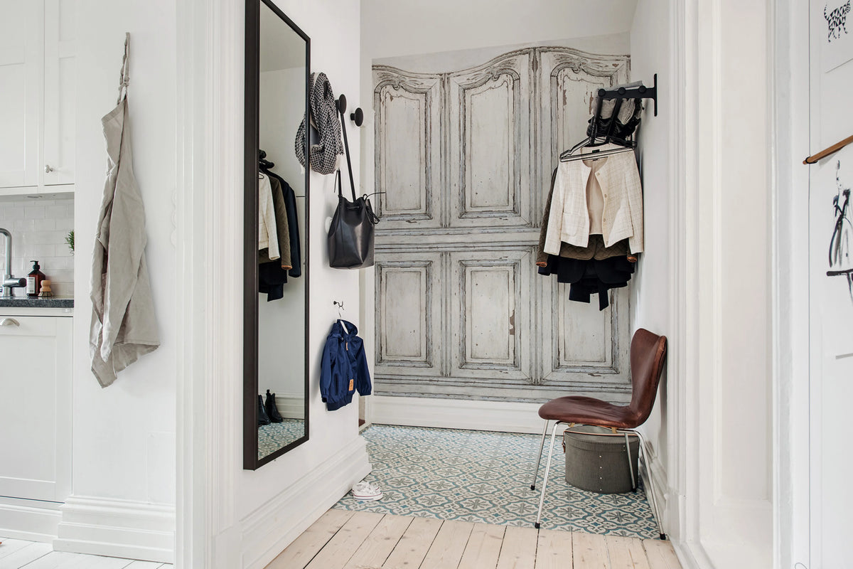 Parisian Panels Mural Wallpaper - room preview 02