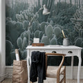 Cacti Mural Wallpaper - room preview 02