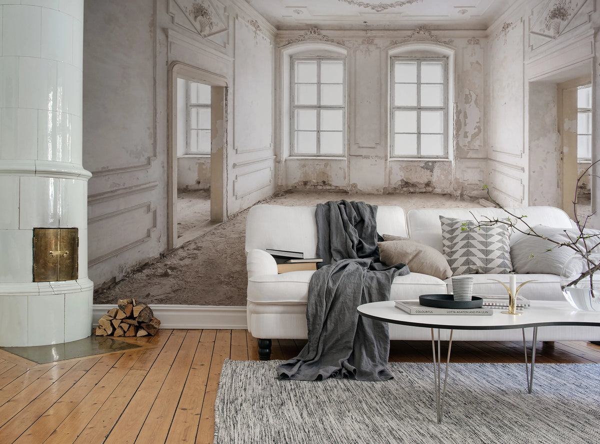 Bygone Era Mural Wallpaper - room preview 02