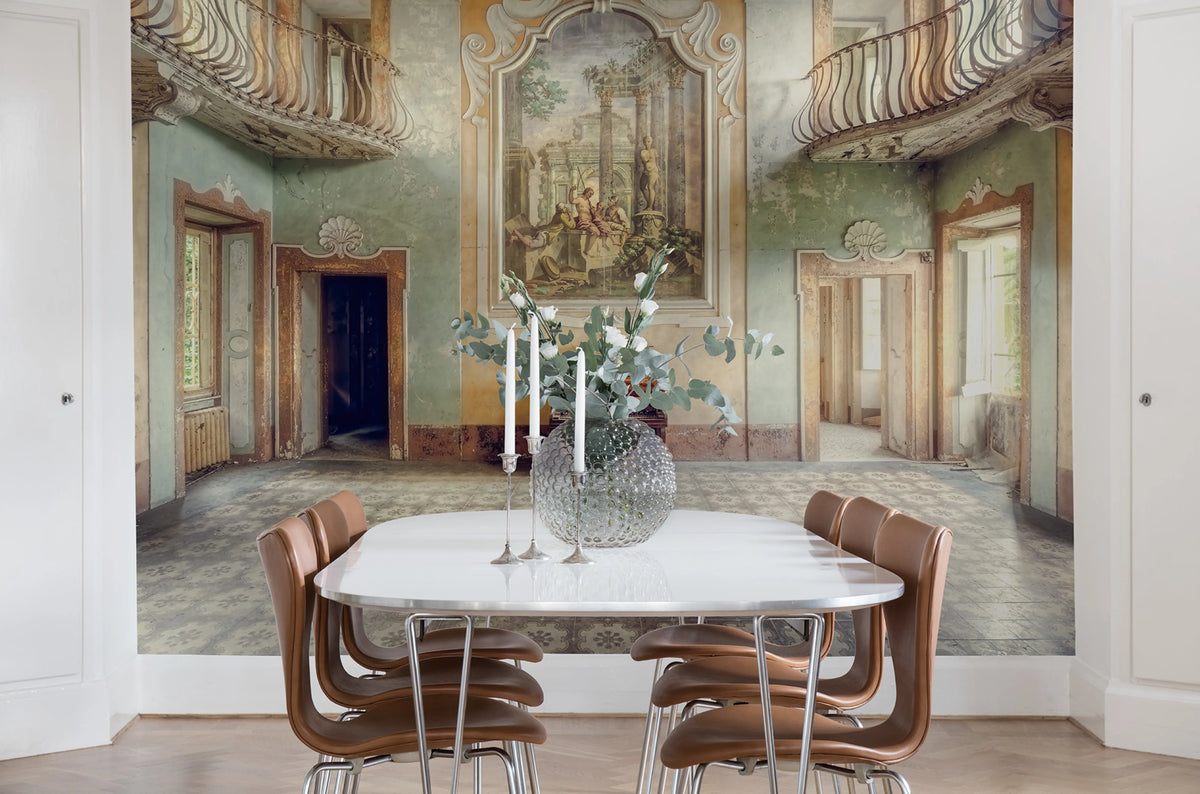 Time Traveler Mural Wallpaper - room preview 02