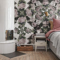 Floral Frida, Vintage Mural Wallpaper - room preview 02