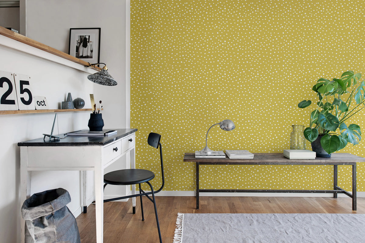 Rebel Dot, Papaya Mural Wallpaper - room preview 02