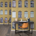 Window Row, Saffron Street Mural Wallpaper - room preview 02