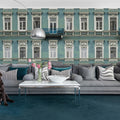 Strada Azul Mural Wallpaper - room preview 02