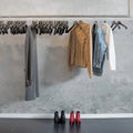 Urban Horizon, Gray Mural Wallpaper - room preview 02