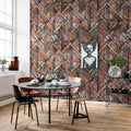 Chicago Club, Ruby Mural Wallpaper - room preview 02