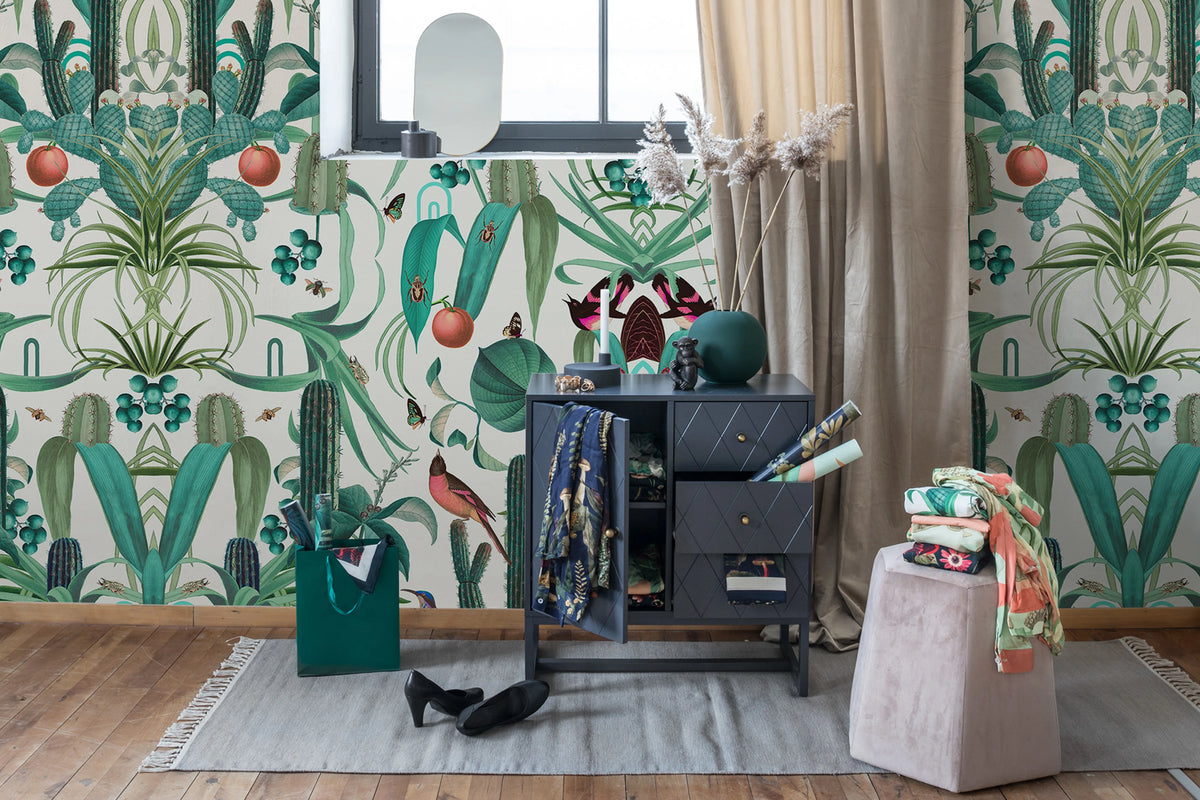 Cuba Jungle Mural Wallpaper - room preview 02