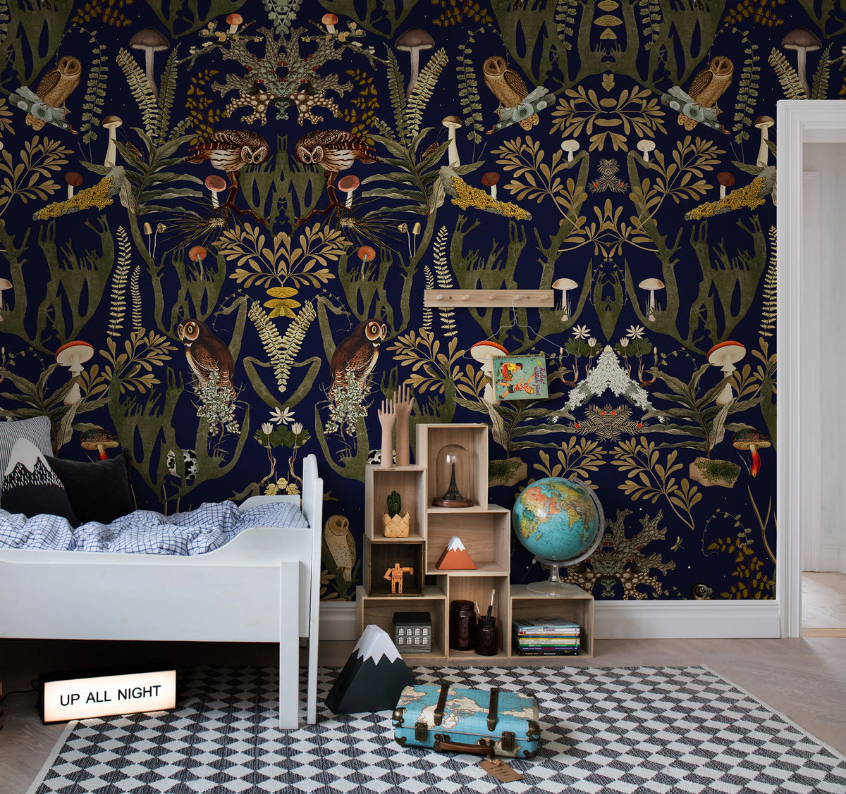The Swedish Forest Mural Wallpaper - room preview 02