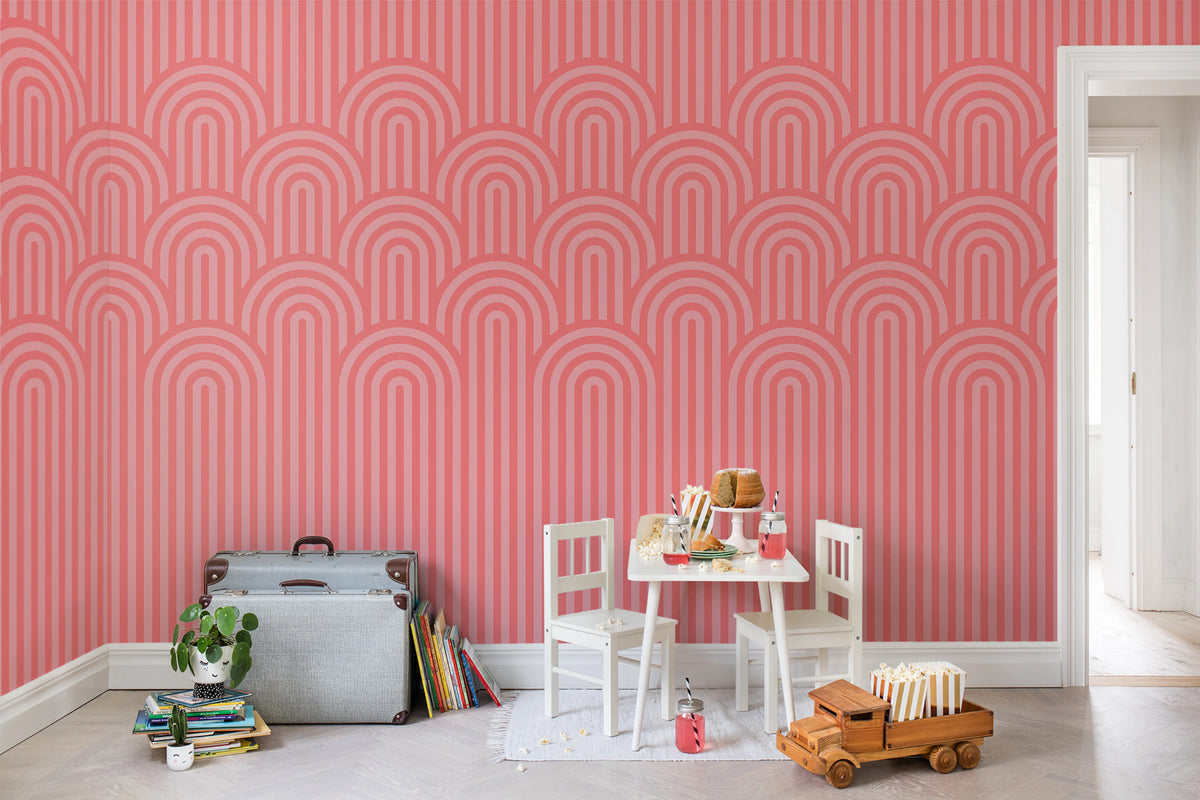 Happy Hills, Bubble Gum Mural Wallpaper - room preview 02