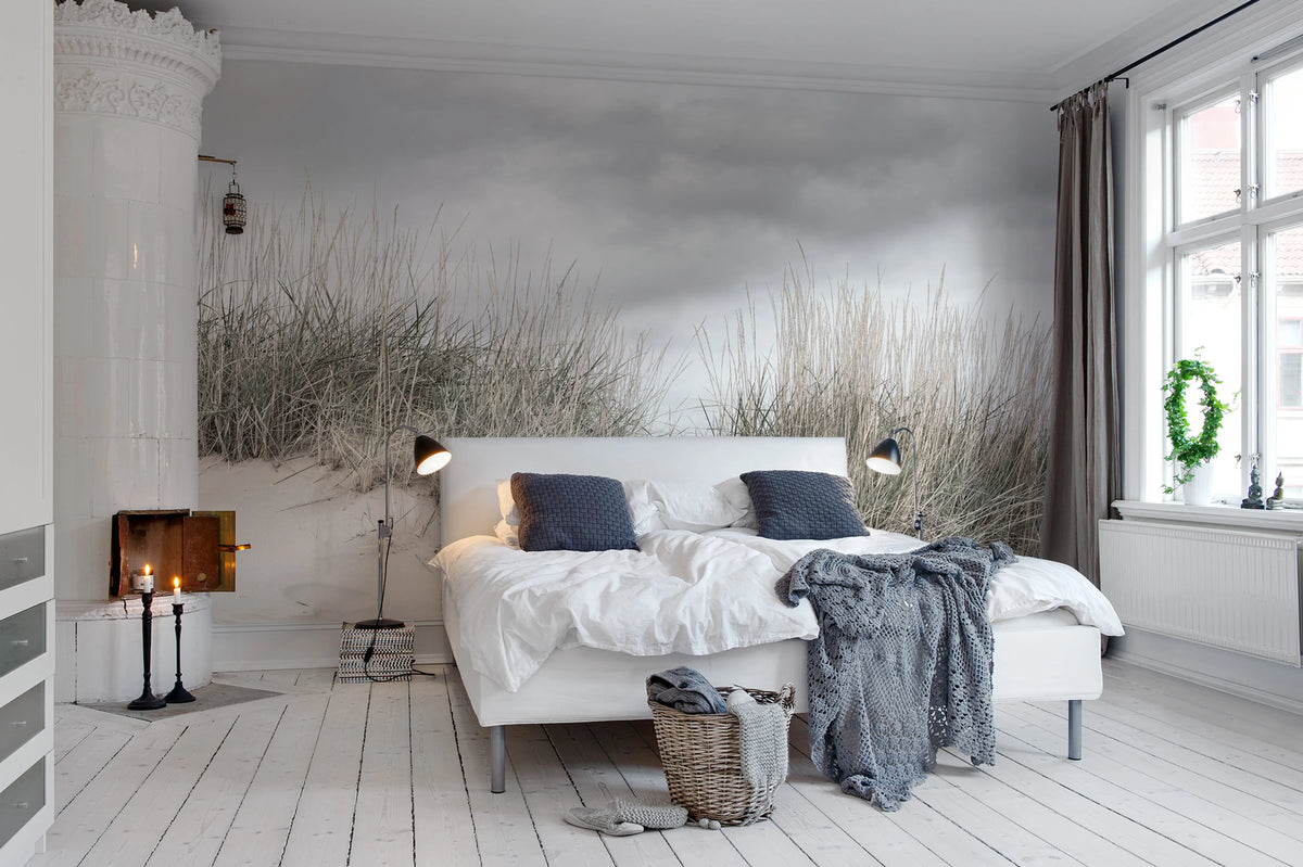 Pale Shore Mural Wallpaper - room preview 02