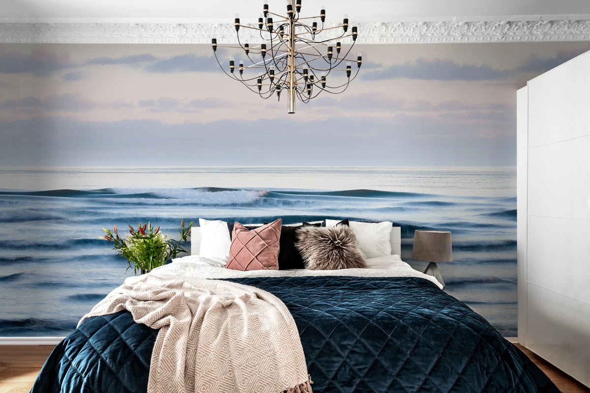Sea Sunrise Mural Wallpaper - room preview 02