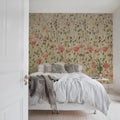 Poppies Mural Wallpaper - room preview 02