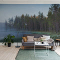 Forest Lake Mural Wallpaper - room preview 02