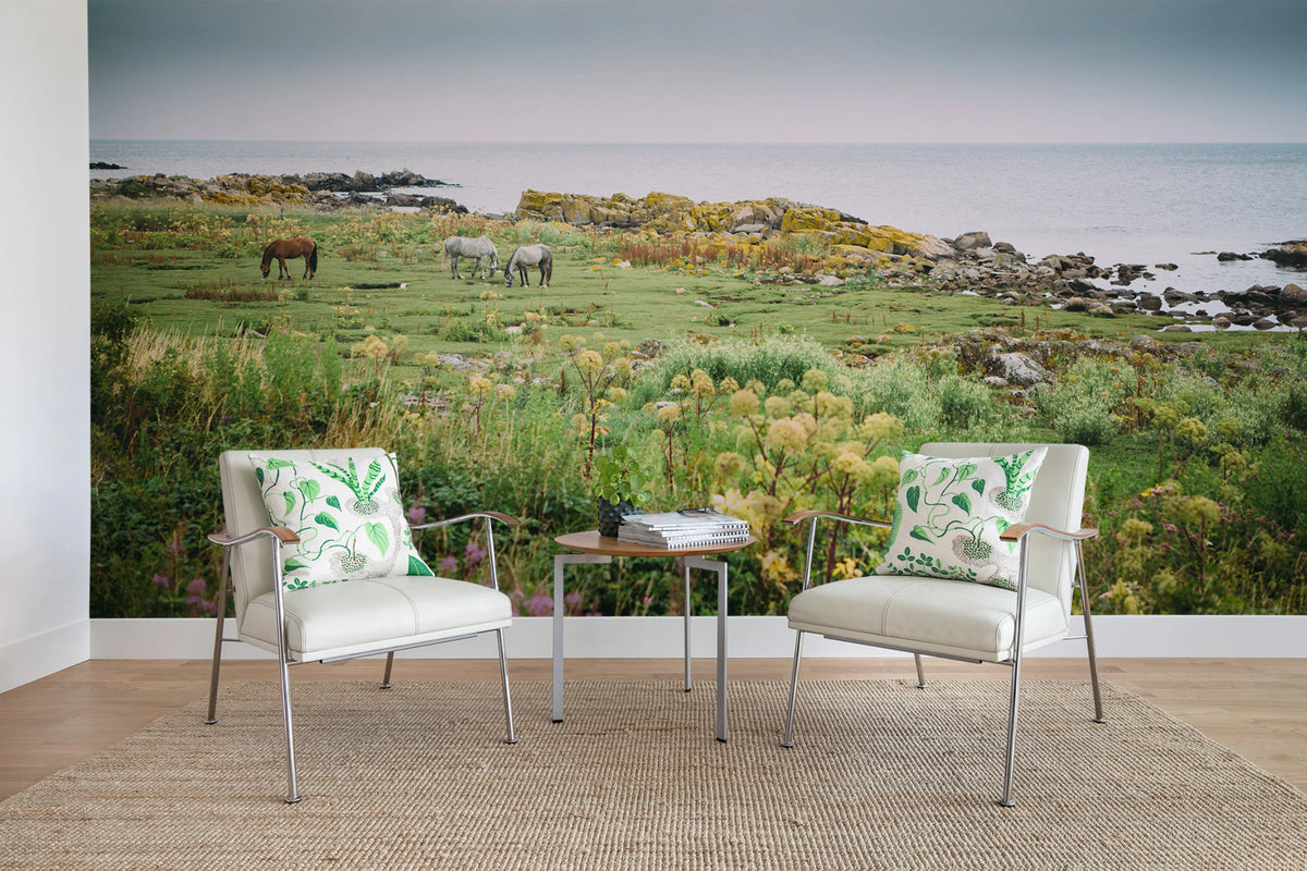 Bareback Mural Wallpaper - room preview 02
