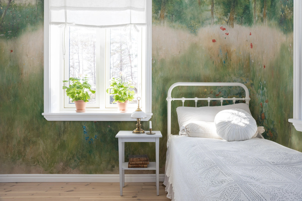 Midsommar Mural Wallpaper - room preview 02
