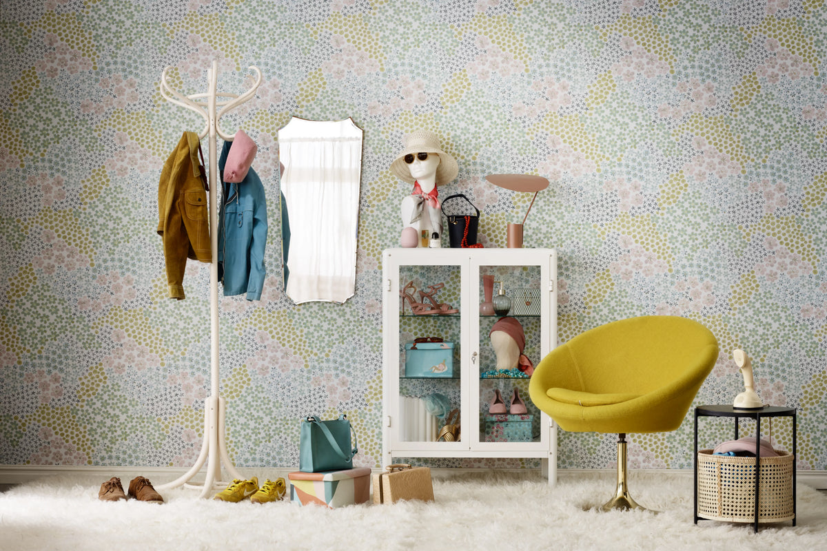Perennials Mural Wallpaper - room preview 02