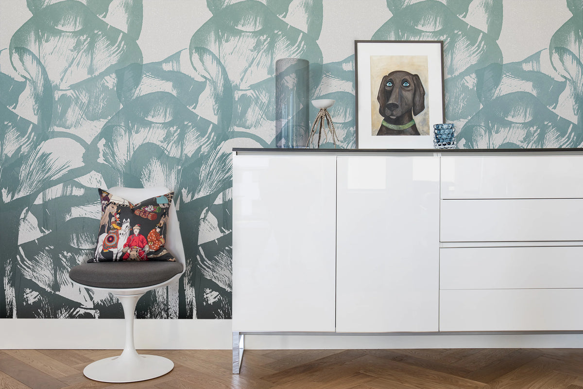 Fountain, Glacier Mural Wallpaper - room preview 02