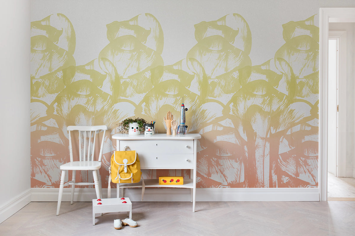 Fountain Mural Wallpaper - room preview 02