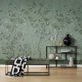 Chinoiserie Chic, Jade Mural Wallpaper - room preview 02