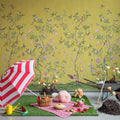 Chinoiserie Chic, Saffron Mural Wallpaper - room preview 02
