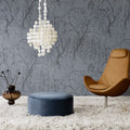 Weeping Willows, Still Waters Blue Mural Wallpaper - room preview 02
