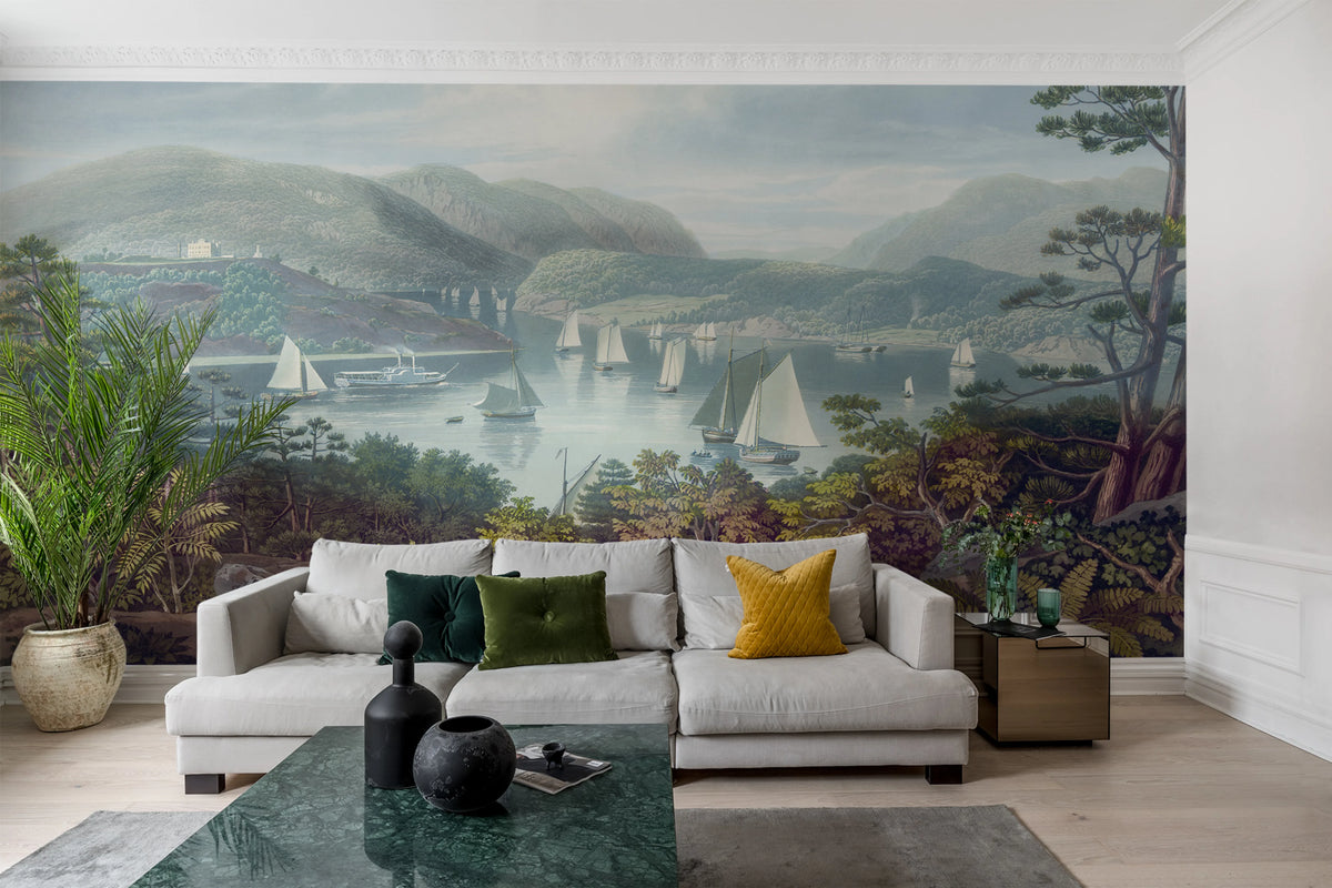 Safe Haven Mural Wallpaper - room preview 02