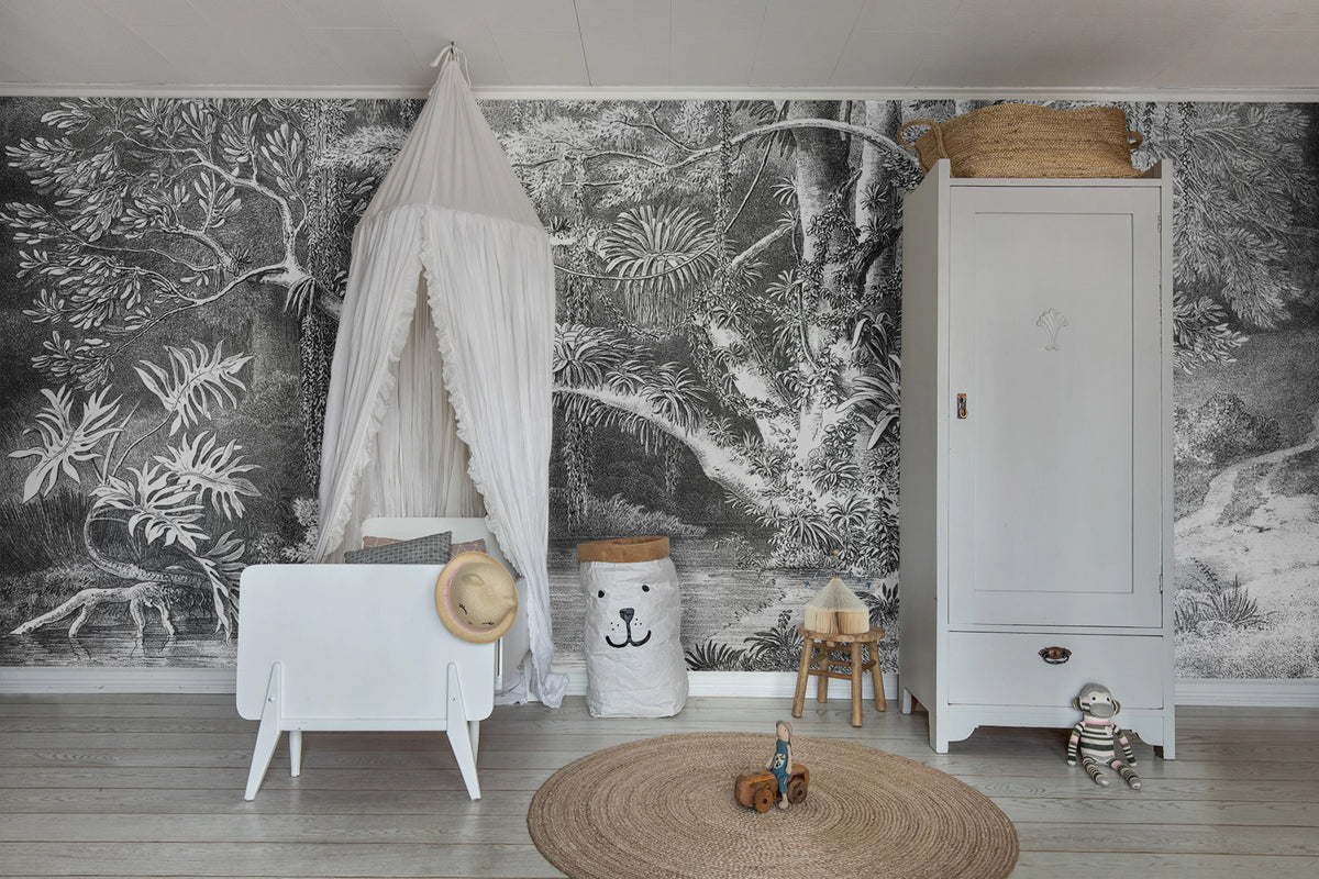 Secret Well Mural Wallpaper - room preview 02